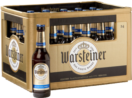 Warsteiner Premium Alkoholfrei krat van 24 flesjes á 0,33 liter